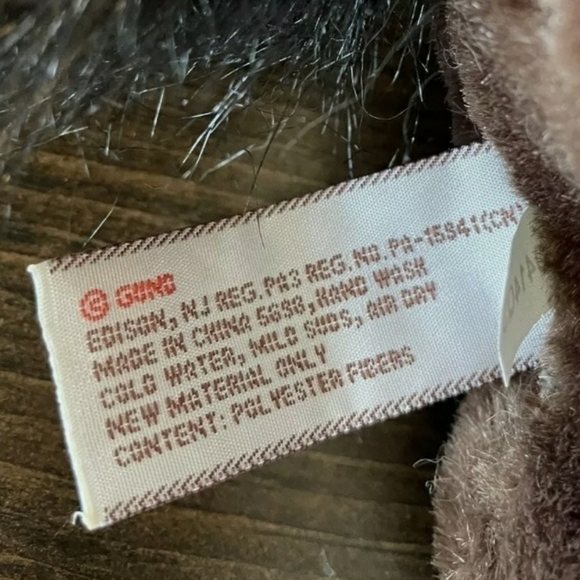 Gund “Dale” Clydesdale Firm Plush Horse Stuffed Animal Realistic Toy Brown White - Picture 11 of 11